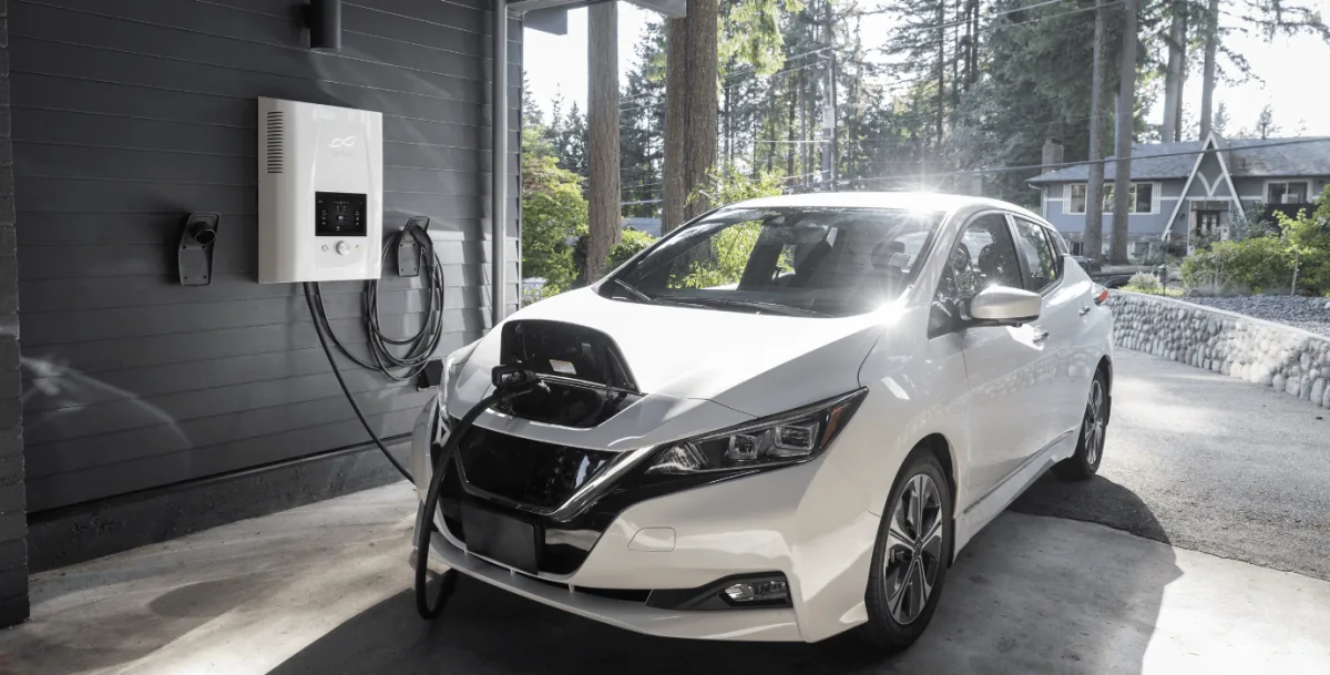 Borne de recharge IRVE à Nanterre