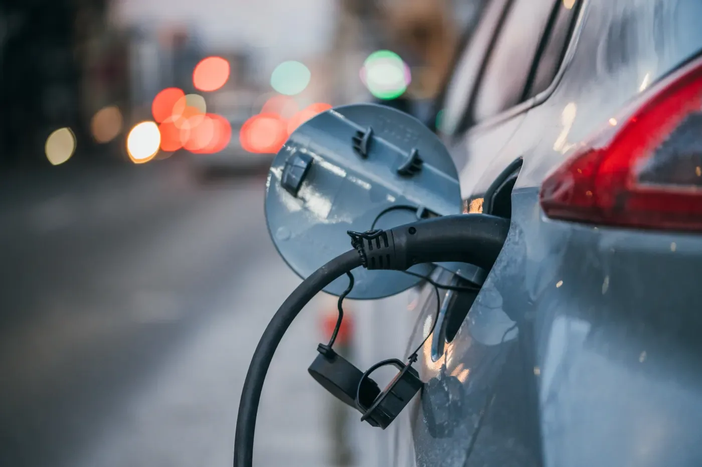 Borne de recharge IRVE à Nanterre